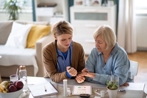 Diabetic Patient at Home